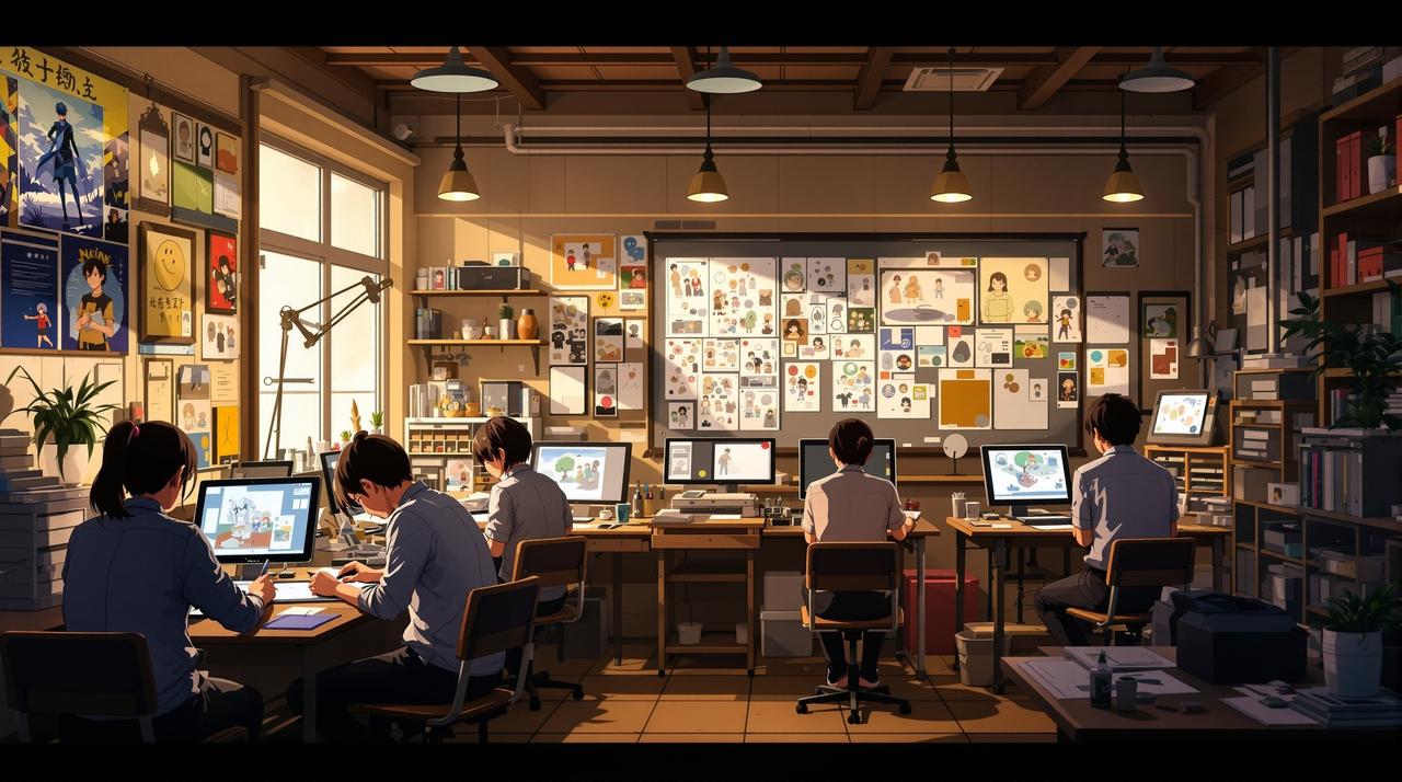 第一动漫网 - 动画制作幕后：一部番剧从分镜到成片的星辰之旅