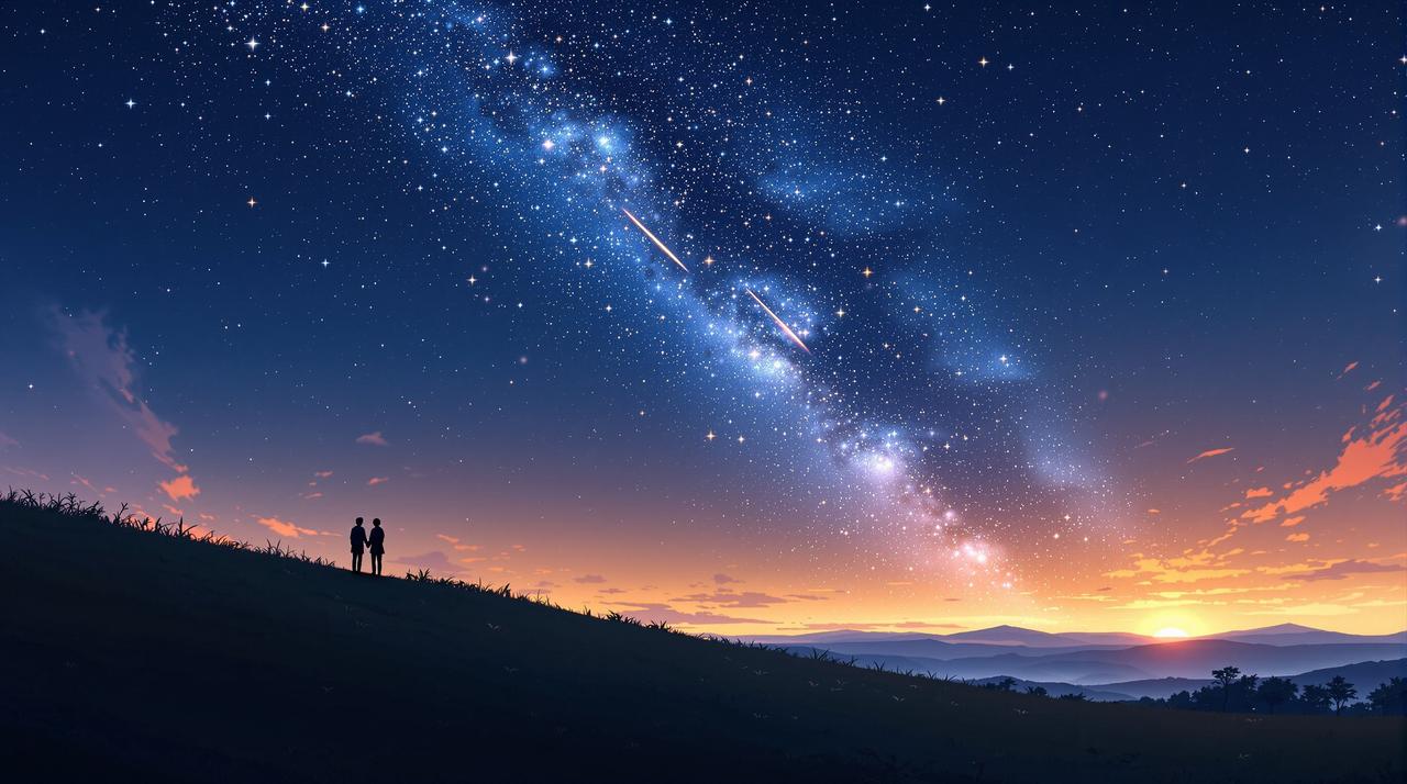 第一动漫网精选专题 - 新海诚动画中的「星空」意象：从《你的名字。》到第一动漫网的宇宙美学